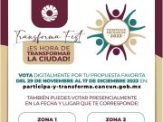 Exhortan a votar del 4 al 7 de diciembre por los proyectos participativos de mayor interés en BJ