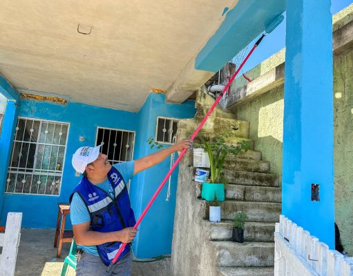 «Pinta tú Fachada» llegó a Villas del Sol