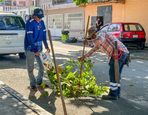 Mejora «Barrido de Colonias» la calidad de vida de familias de Solidaridad