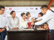 Garantiza Ana Paty Peralta derechos a 200 niños beneficiados con actas de nacimiento en jornadas