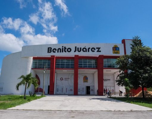 Invierte Mara Lezama 46 mdp en rehabilitación del Poliforum “Benito Juárez” de Cancún