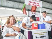 Aplica SESA más de 180 mil vacunas contra la influenza