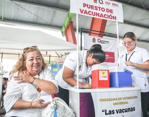 Aplica SESA más de 180 mil vacunas contra la influenza