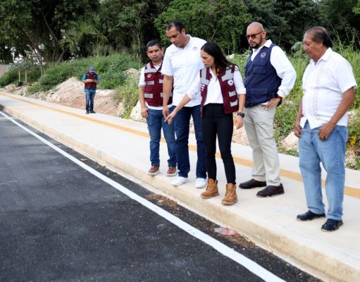 Supervisa Ana Paty Peralta transformación de la avenida Politécnico