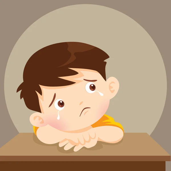 Niño triste