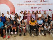 Entrega Mara Lezama mil 178 prótesis y apoyos funcionales en Chetumal