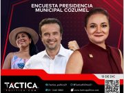 Cozumel | Juanita con números sólidos para su reelección