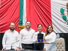 Entrega la gobernadora Mara Lezama la Medalla al Mérito Policial