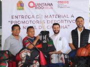 José Alfredo “Chepe” Contreras agradece a la gobernadora Mara Lezama y a la CODEQ por todo el apoyo que están dando al deporte en Bacalar
