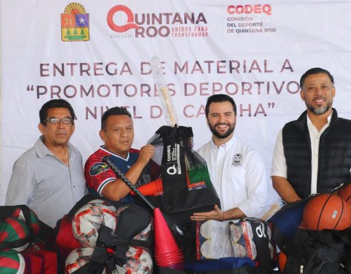 José Alfredo “Chepe” Contreras agradece a la gobernadora Mara Lezama y a la CODEQ por todo el apoyo que están dando al deporte en Bacalar