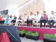 En Bacalar la Dra. Beatriz Gutiérrez Müller y la gobernadora Mara Lezama fomentan la Lectura
