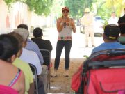 Gestiona Ana Paty Peralta electrificación para las familias en Benito Juárez