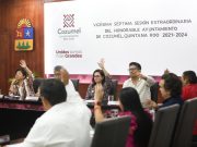 Informa Juanita Alonso a Cabildo su intención de participar en el proceso electoral 2024