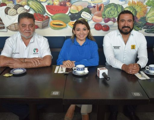Van con todo PRI, PRD y PAN en visita de Xóchitl Gálvez a Playa del Carmen