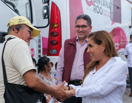 Anuncia Mara Lezama unidades médicas móviles en tres municipios