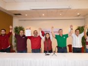 Política | Morena, PT, PVEM y MAS registran convenio de coalición parcial ante el Ieqroo