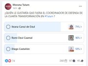 Jaguar Negro | Encuesta en redes sociales revela alto rechazo a posible candidatura de Diego Castañón en Tulum