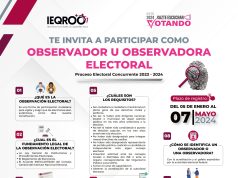Ieqroo emite convocatoria para observadores electorales