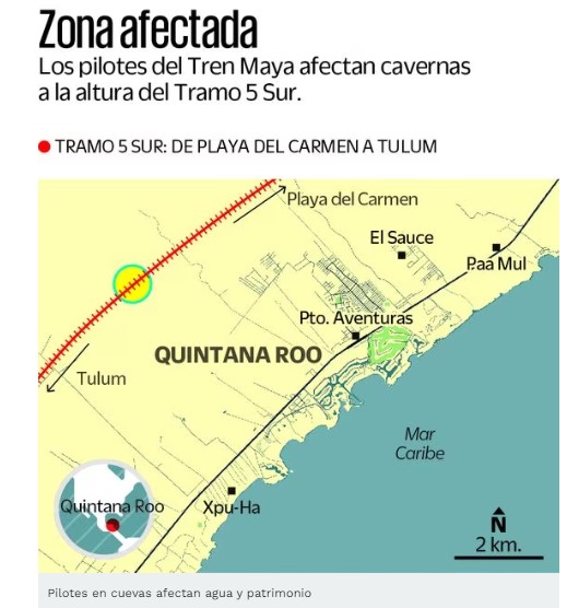 zona afectada