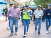 Lili Campos encabezó recorrido por la 5ª Avenida para evaluar mejoras