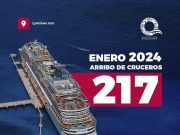 Llegada de cruceros a Quintana Roo supera récord tras pandemia