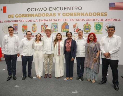 Cancún, sede del encuentro de gobernadores del Sur-Sureste con la Embajada de EEUU