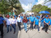 Celebran 50 aniversario del ejido Alfredo V. Bonfil con magno desfile