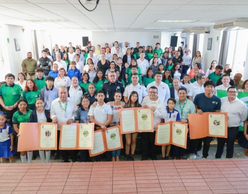 Promueve gobierno de BJ cuidado del medio ambiente en escuelas