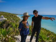 Mara Lezama y Román Méyer supervisan Parque del Jaguar para su próxima apertura
