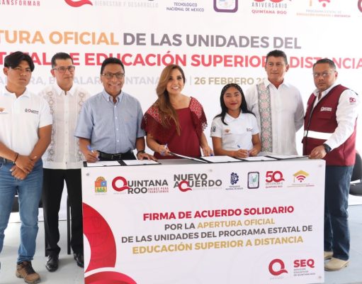 José Alfredo «Chepe» Contreras agradece a la gobernadora Mara Lezama por apoyo histórico en educación