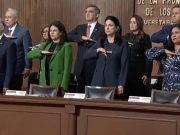 Sin AMLO ni ministra Piña, realizan ceremonia del 107 aniversario de la Constitución de 1917