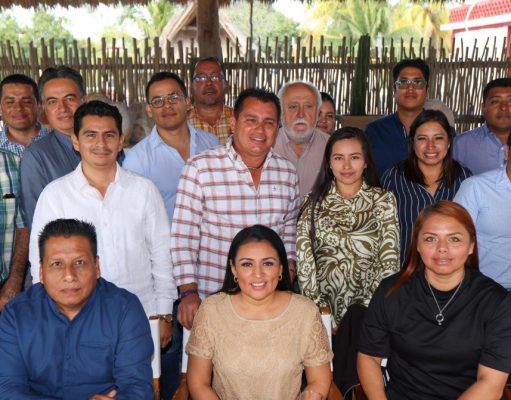 Intercambian propuestas para impulsar el desarrollo el Colegio de Ingenieros Civiles y gobierno de Blanca Merari
