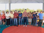 José Alfredo «Chepe» Contreras entrega nuevo espacio multideportivo en la localidad de Payo Obispo