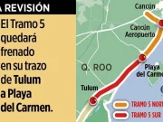 Frenan Tramo 5 Sur del Tren Maya