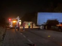 Se registra otra tragedia carretera: al menos 8 fallecidos