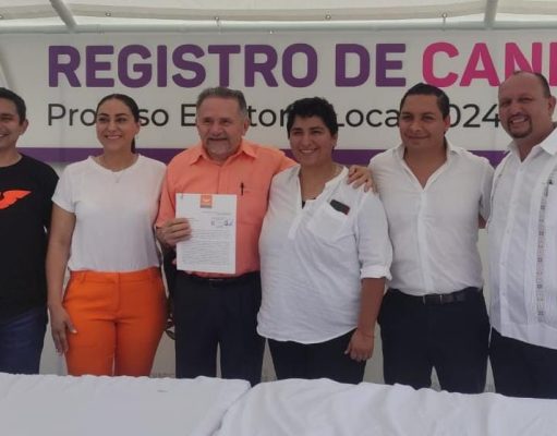 Inscribe MC a candidatos a diputados locales pluris; José Pech encabeza la lista