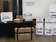 Entrega INE material electoral en Cancún, Playa del Carmen y Chetumal
