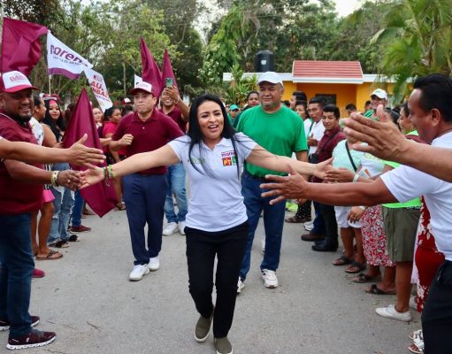Hará realidad Blanca Merari la construcción de la Casa del Adulto Mayor en Leona Vicario