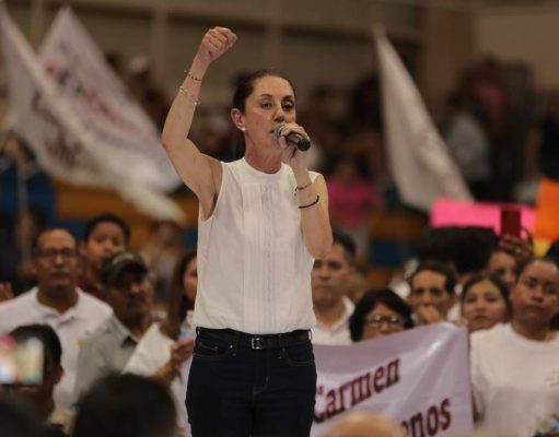 Tienen Sheinbaum y la coalición Morena-PVEM-PT 62.9 % de la preferencia, según encuesta