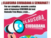 Convocan en Cancún a clausura ciudadana de Semarnat por omisa
