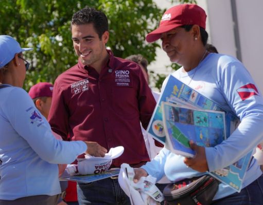 Se compromete Gino Segura a trabajar por Playa del Carmen desde el Senado