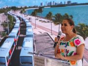 Renuevan parque vehicular de Cancún con 100 nuevas unidades de transporte público