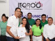 Puerto Morelos | “Confío en un proceso pacífico, ordenado y apegado a derecho”: Blanca Merari, al recibir constancia como candidata