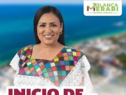 Arranca Blanca Merari campaña para su reelección