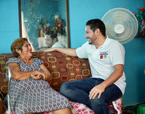 En su primer día de campaña, Renán Sánchez reafirma el compromiso de defender el proyecto de Claudia Sheinbaum