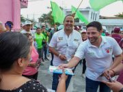 Respaldan en las colonias Flores Magón y San Miguel II, al candidato a diputado por el distrito 11, Renán Sánchez Tajonar