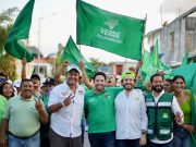 Lleva Renán Sánchez mensaje de la 4T a la colonia Bellavista de Playa del Carmen