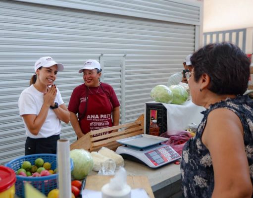 Vamos por properidad compartida y economía circular: Anal Paty a locatarios del mercado de la Sm. 101