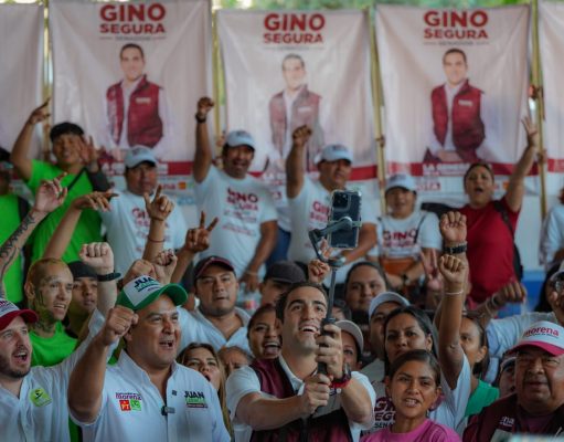 Activa participación de GINO Segura en caminata casa por casa en Playa del Carmen y Tulum