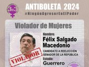 Exhortan feministas a difundir a candidatos que incumplen con la #3de3VsViolencia